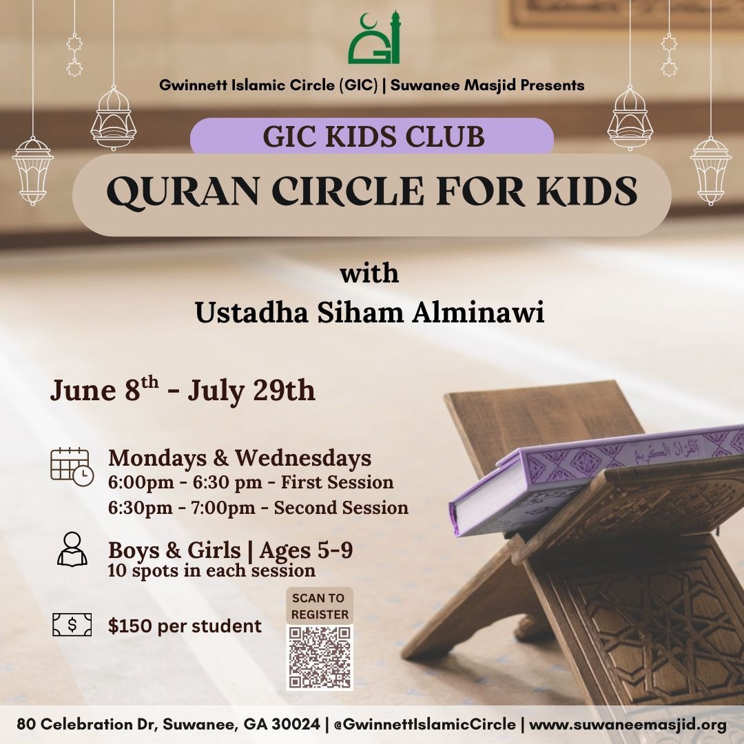 GIC Kids Club Quran Circle for Kids